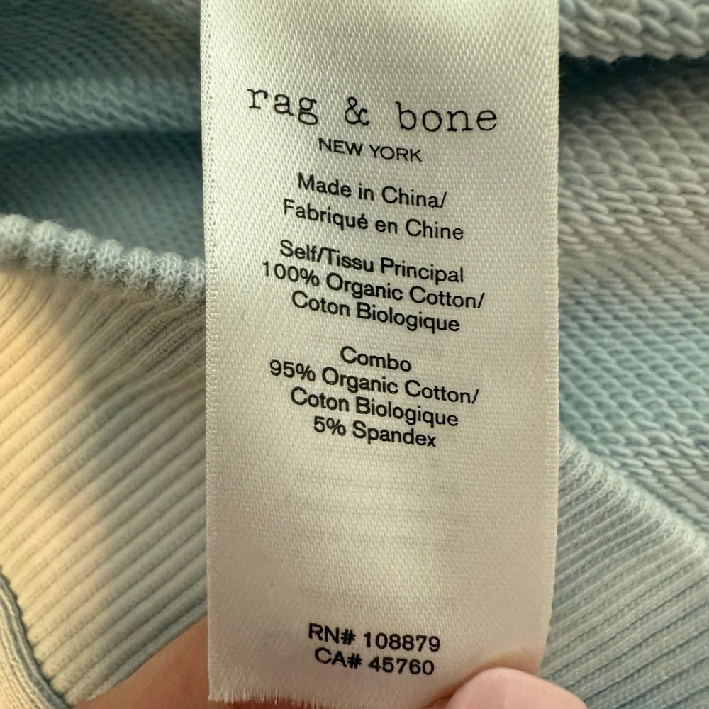 [RAG & BONE] City Tie Dye Terry Sweatshirt - Picture 5 of 7